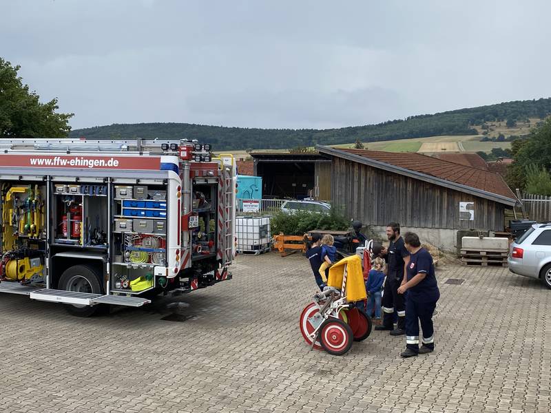 Ferienprogramm bei der Feuerwehr 2022