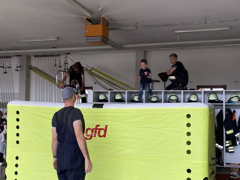 Ferienprogramm bei der Feuerwehr 2022
