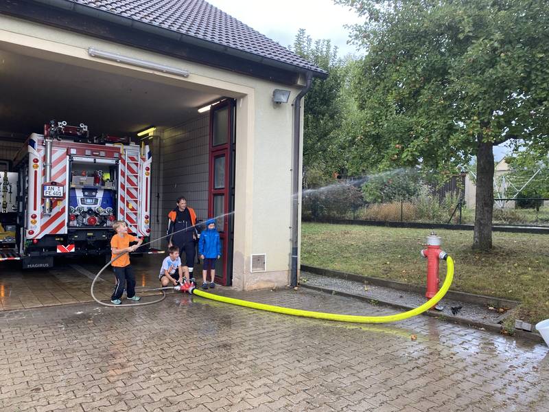 Ferienprogramm bei der Feuerwehr 2022