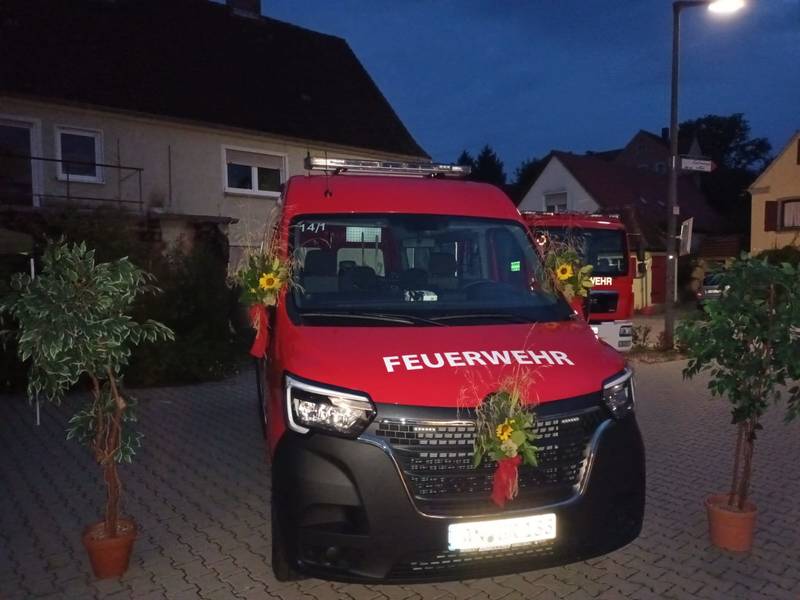 Fahrzeugübergabe / FFW Röckingen