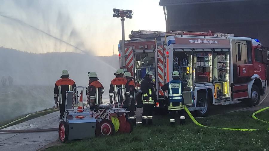 Übung im Rahmen der Brandschutzwoche 2022