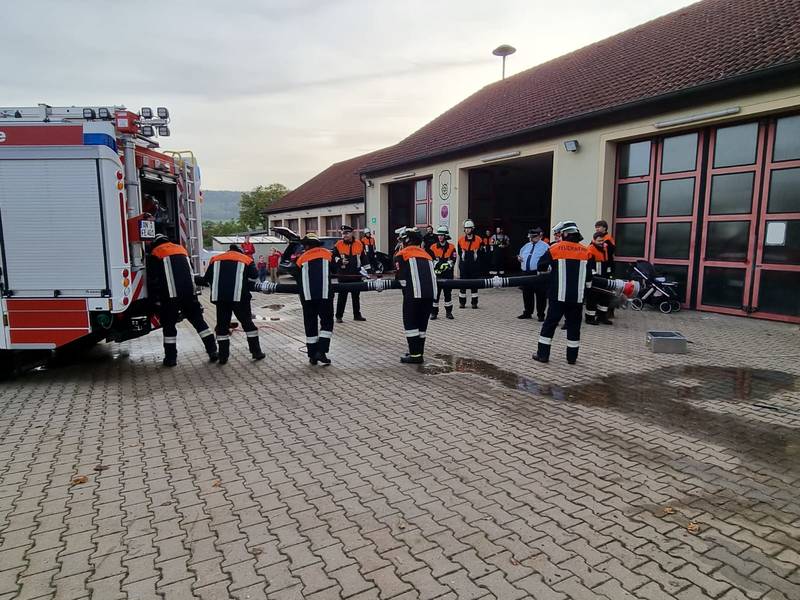 Leistungsabzeichen 'Die Gruppe im Löscheinsatz'