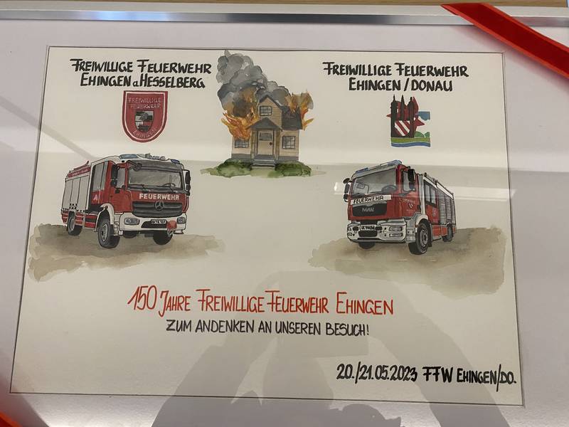 Feuerwehrfest 150 Jahre FFW Ehingen