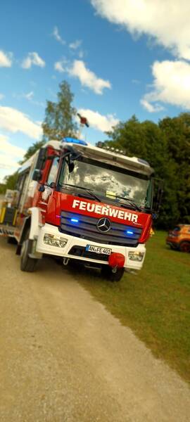Blaulichtag im Zeltlager