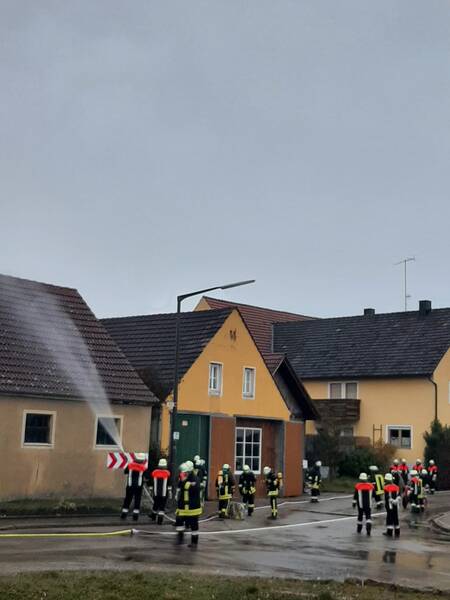 Übung im Rahmen der Brandschutzwoche 2023
