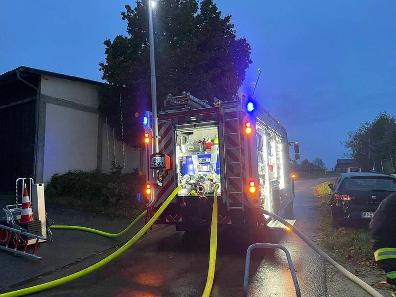 Übung im Rahmen der Brandschutzwoche 2023