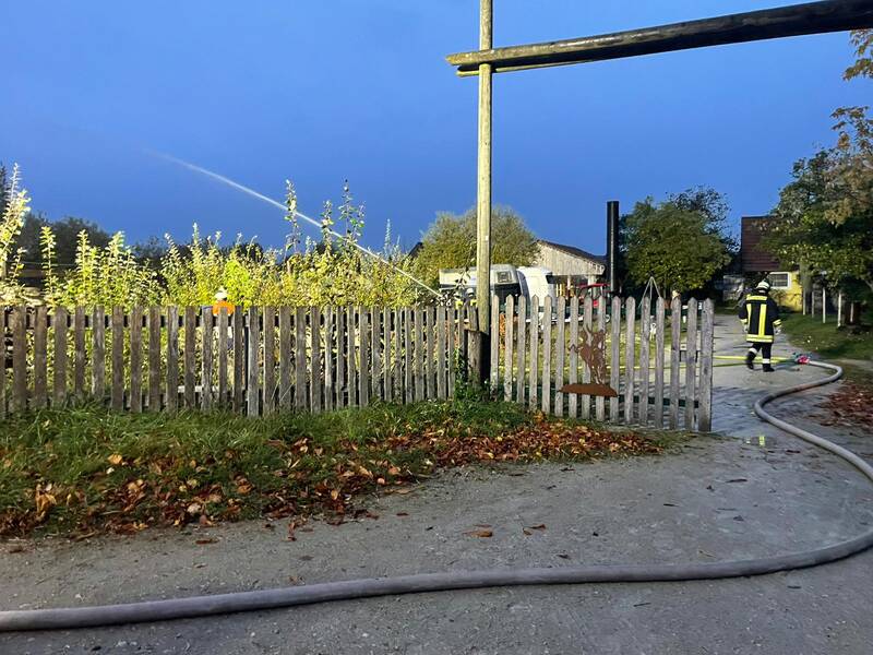 Übung im Rahmen der Brandschutzwoche 2023