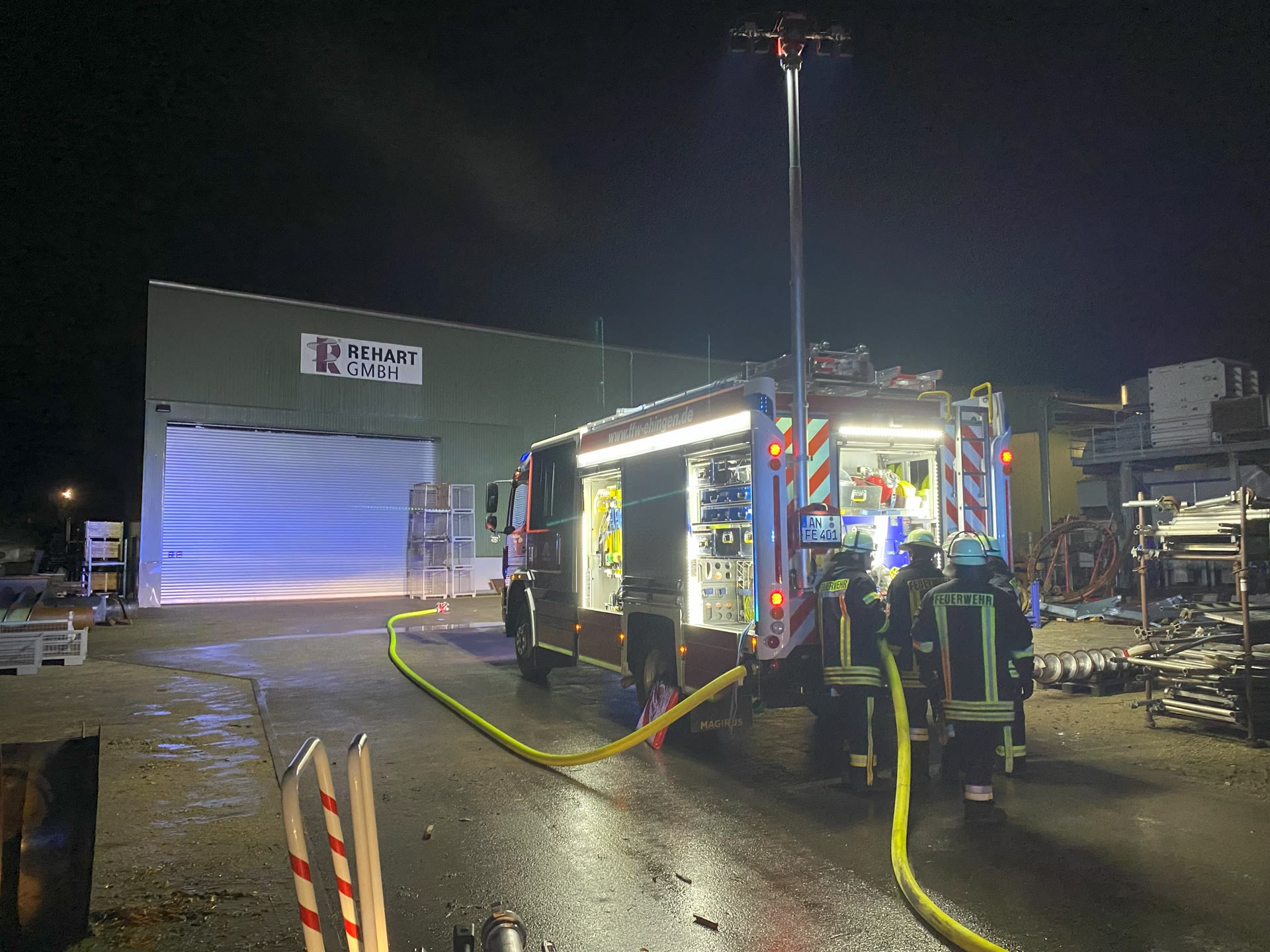 Übung gesamte Wehr