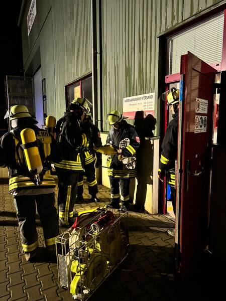 Übung gesamte Wehr