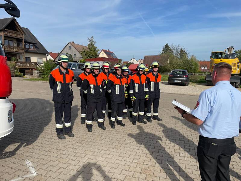 Leistungsabzeichen 'Die Gruppe im Löscheinsatz'