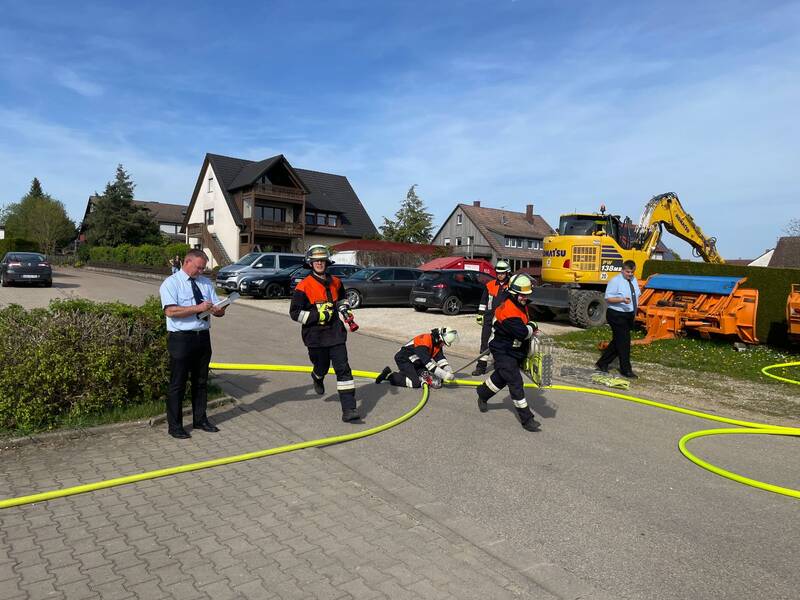 Leistungsabzeichen 'Die Gruppe im Löscheinsatz'