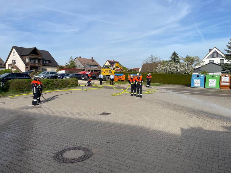 Leistungsabzeichen 'Die Gruppe im Löscheinsatz'