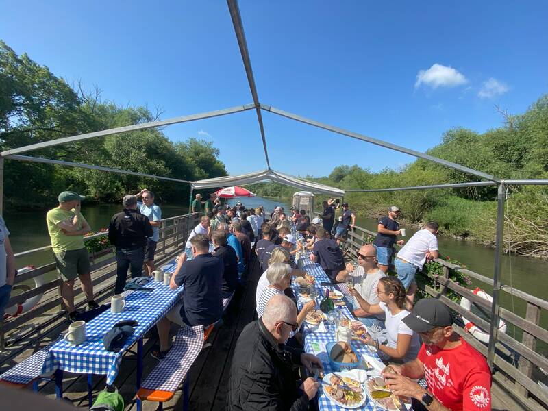 Flossfahrt der FFW Ehingen