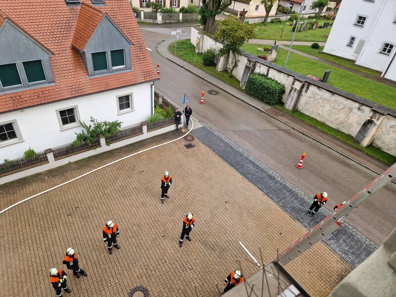 Übung gesamte Wehr