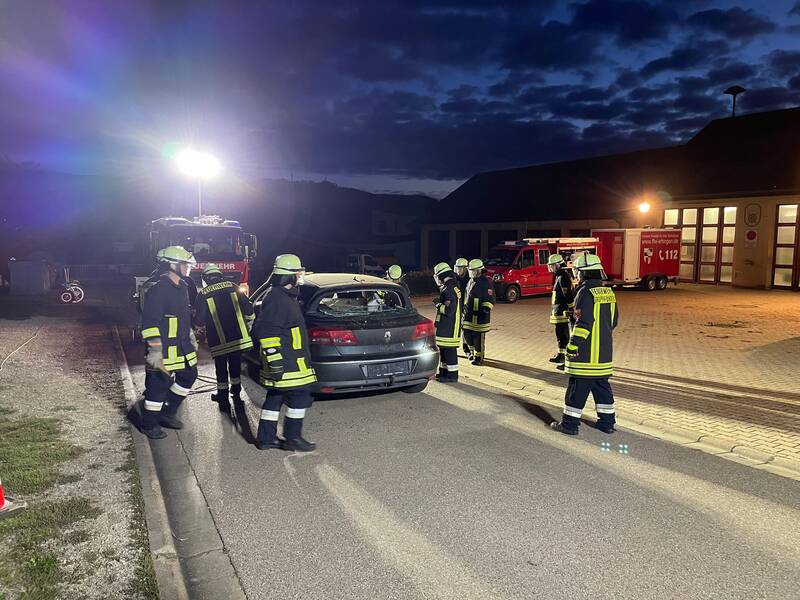Übung gesamte Wehr