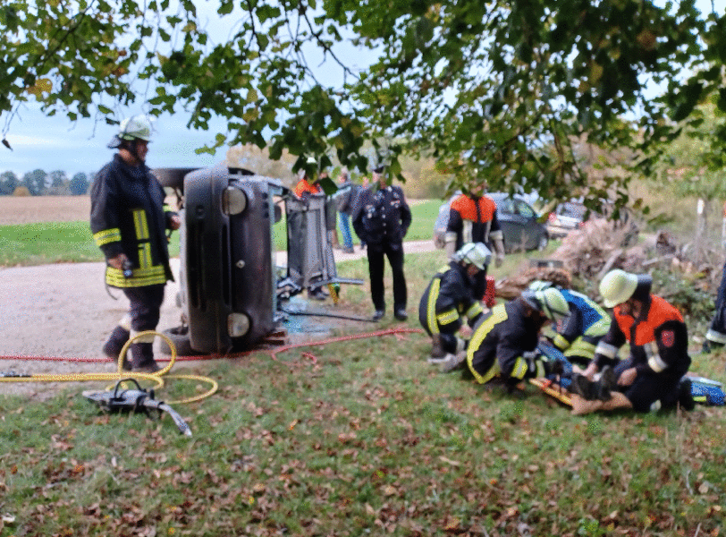 Übung im Rahmen der Brandschutzwoche 2024