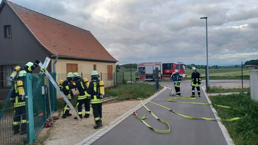 Übung gesamte Wehr