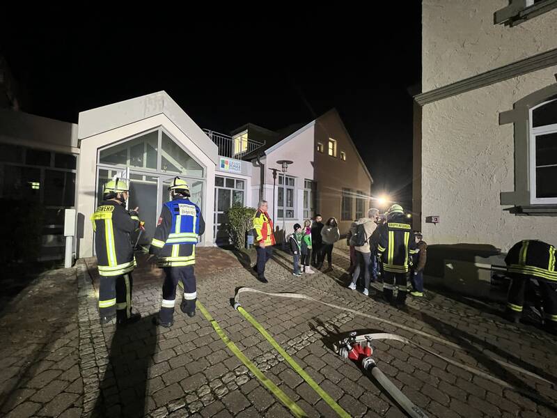 Übung im Rahmen der Brandschutzwoche 2025