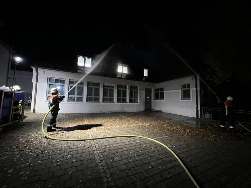 Übung im Rahmen der Brandschutzwoche 2025
