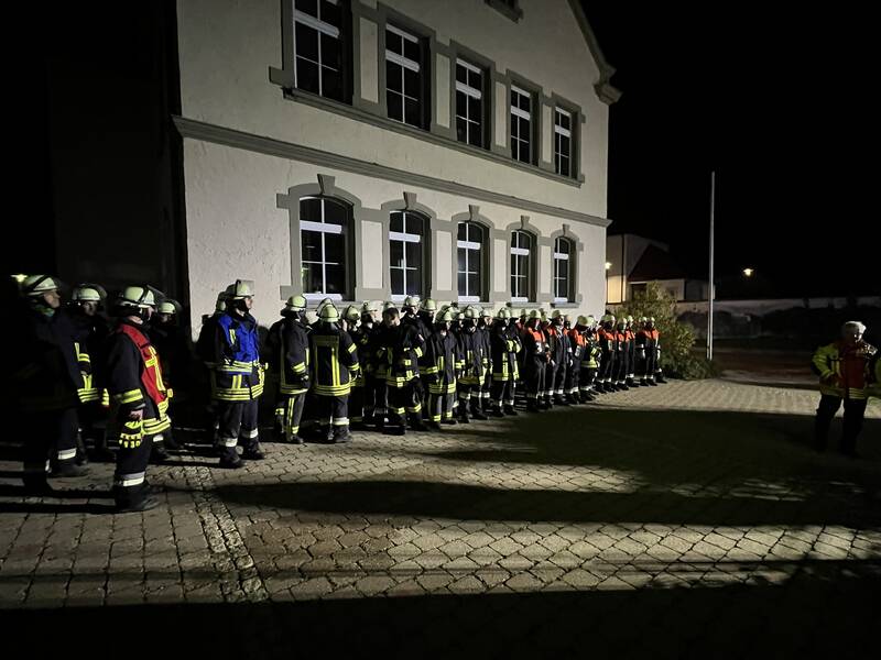 Übung im Rahmen der Brandschutzwoche 2025