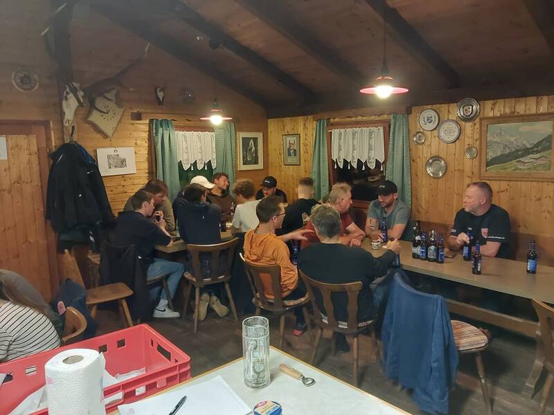Kameradschaftsabend FFW-Ehingen auf der Berghütte