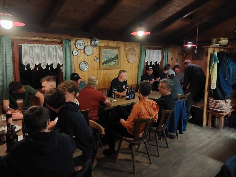 Kameradschaftsabend FFW-Ehingen auf der Berghütte