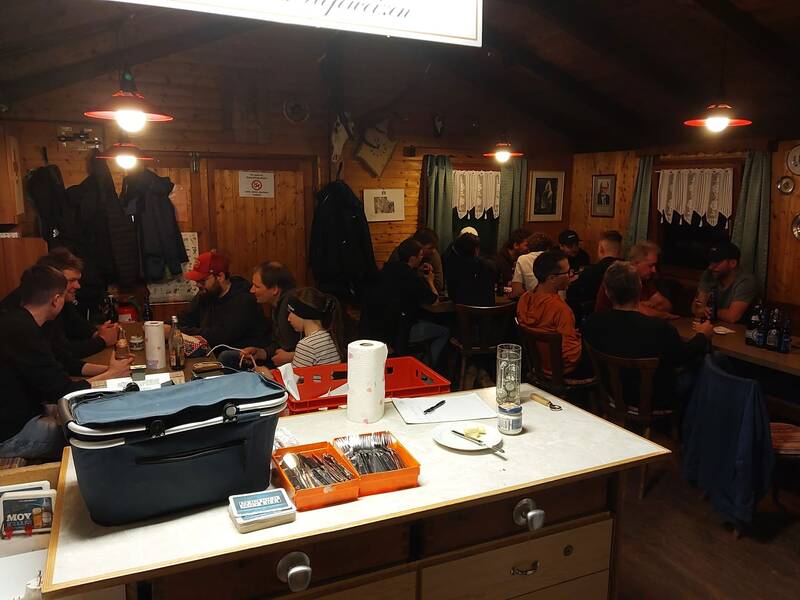 Kameradschaftsabend FFW-Ehingen auf der Berghütte