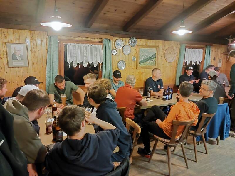 Kameradschaftsabend FFW-Ehingen auf der Berghütte