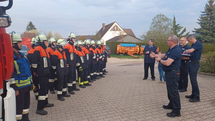 Leistungsabzeichen "Die Gruppe im Löscheinsatz"