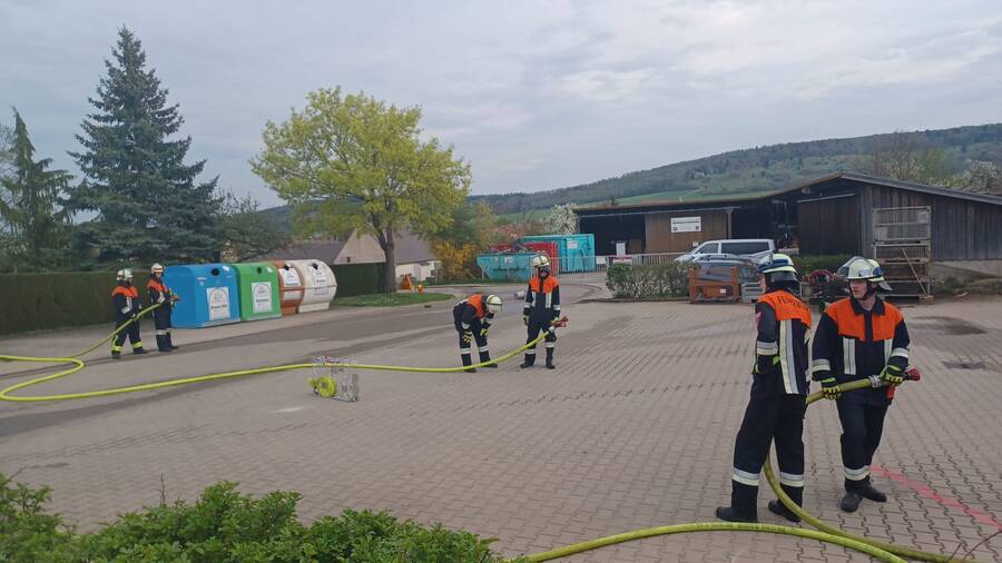 Leistungsabzeichen "Die Gruppe im Löscheinsatz"