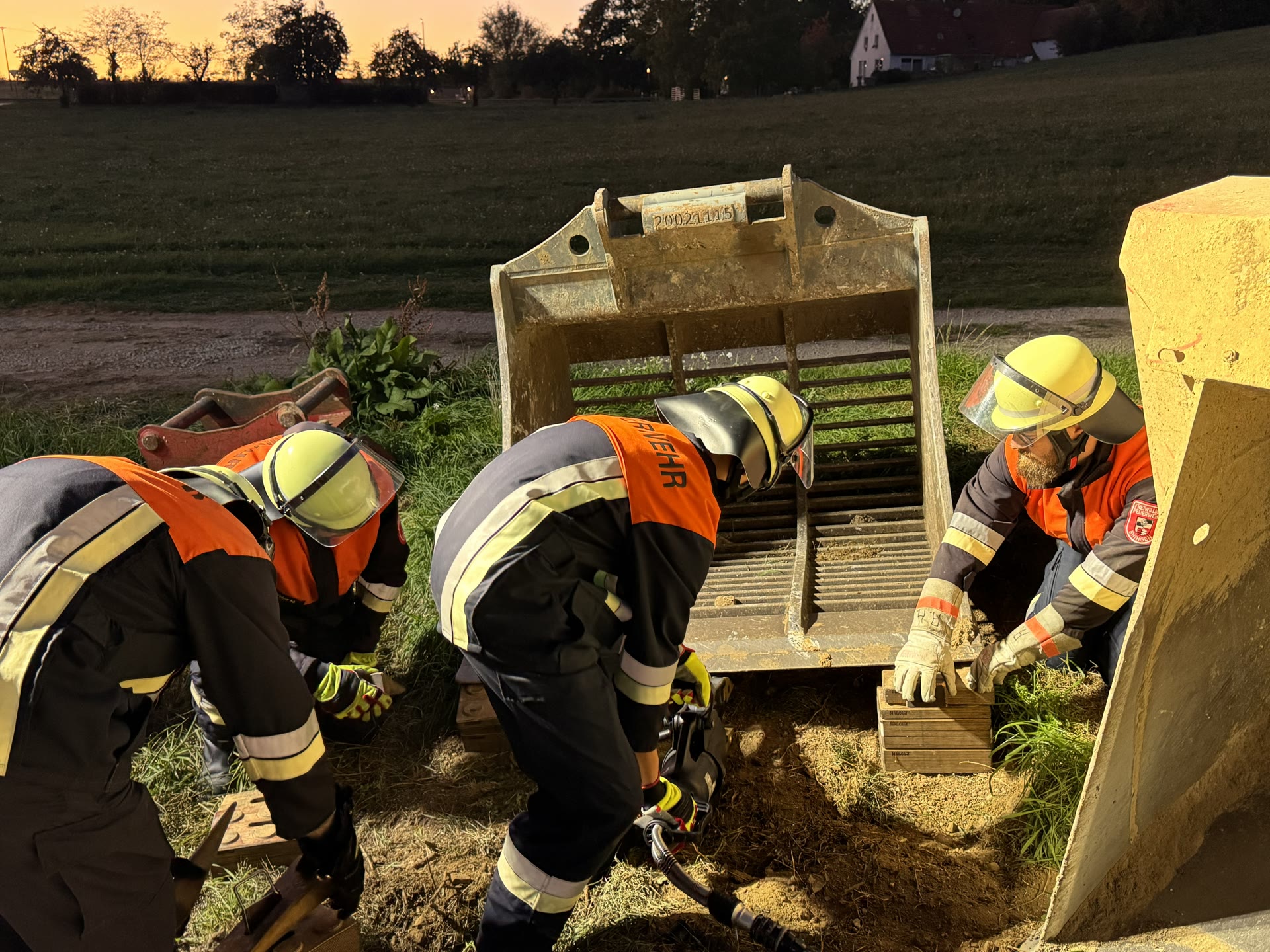Übung technische Hilfeleistung