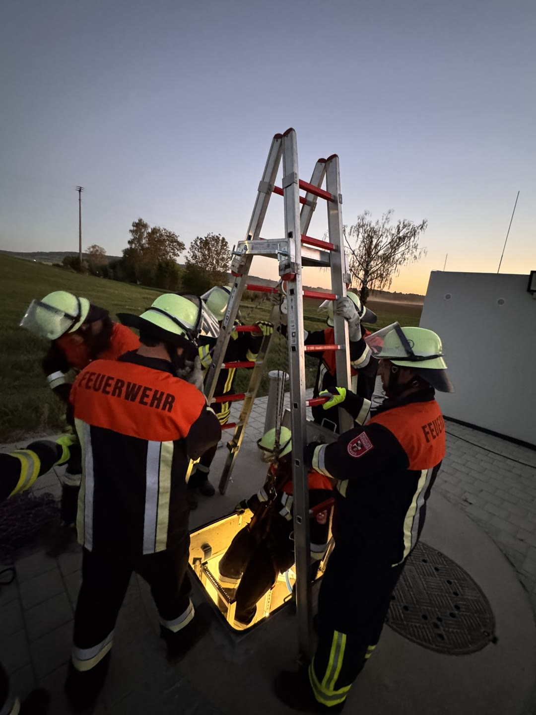 Übung technische Hilfeleistung