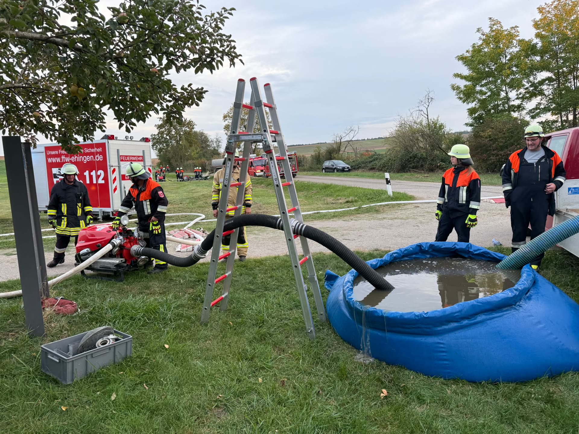 Übung im Rahmen der Brandschutzwoche 2026