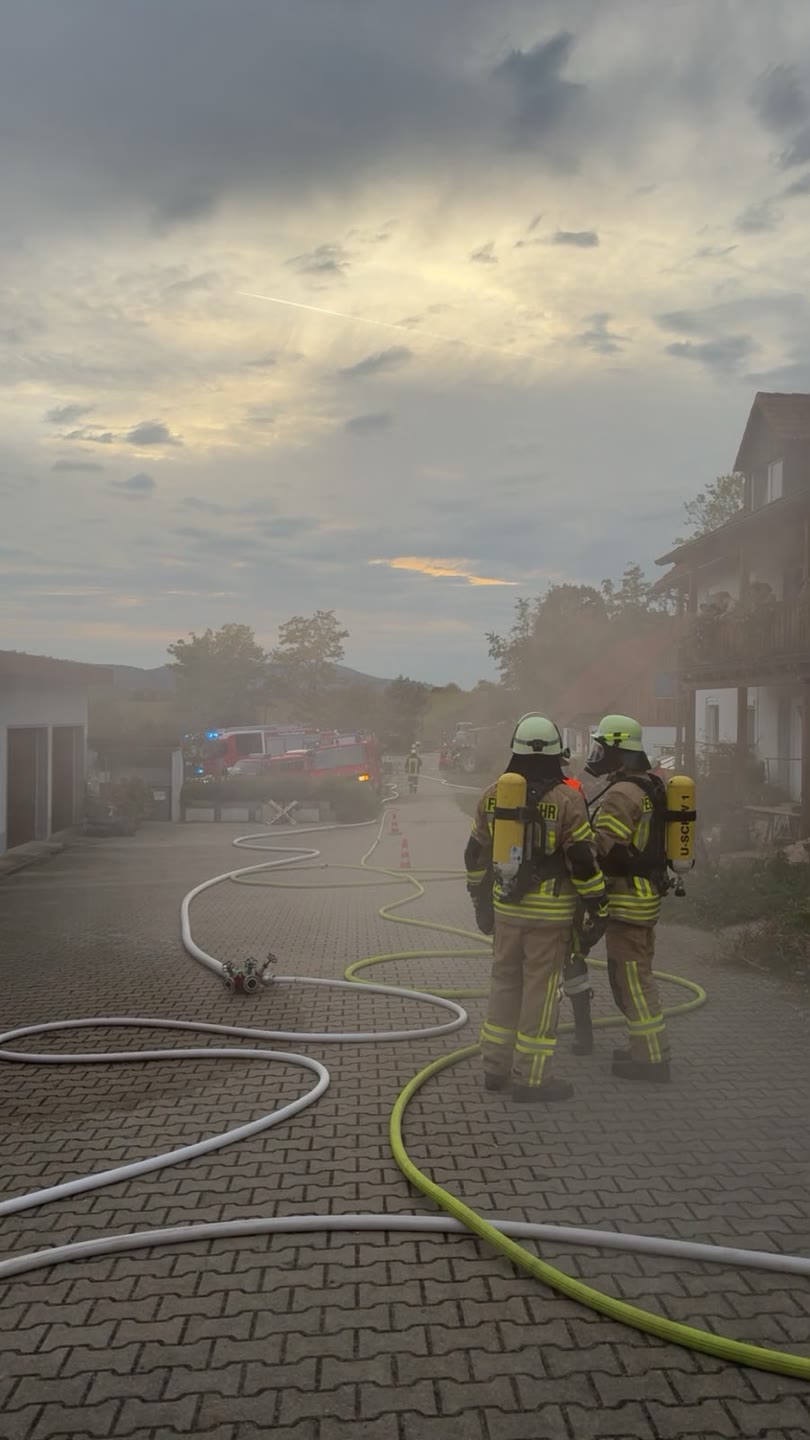 Übung im Rahmen der Brandschutzwoche 2026