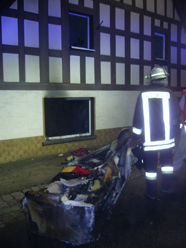 Zimmerbrand / Ehingen