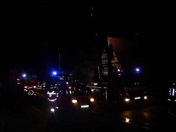 Zimmerbrand / Ehingen