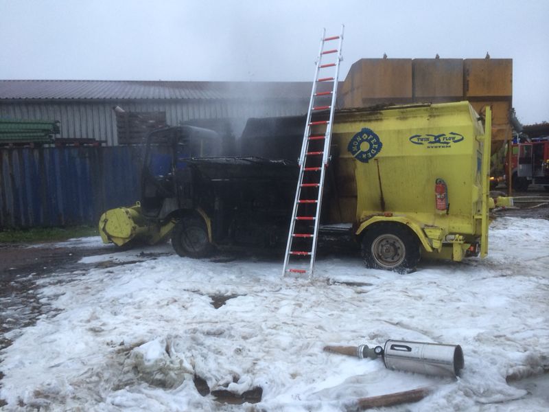 Fahrzeugbrand / Lentersheim