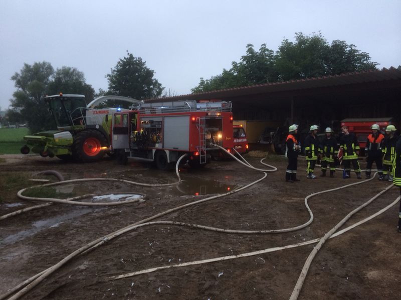 Fahrzeugbrand / Lentersheim