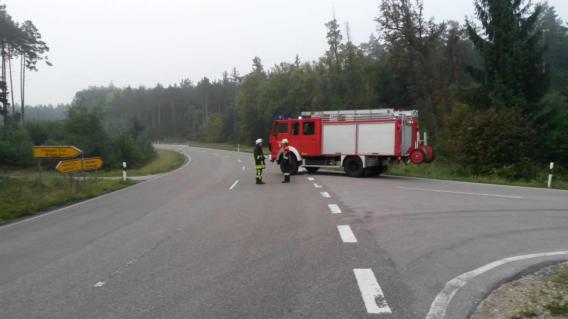 Verkehrsabsicherung / Verkehrsunfall