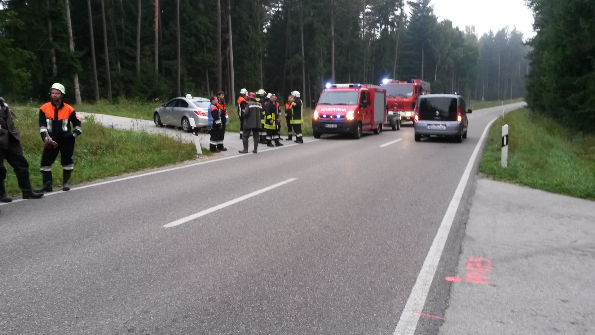 Verkehrsabsicherung / Verkehrsunfall