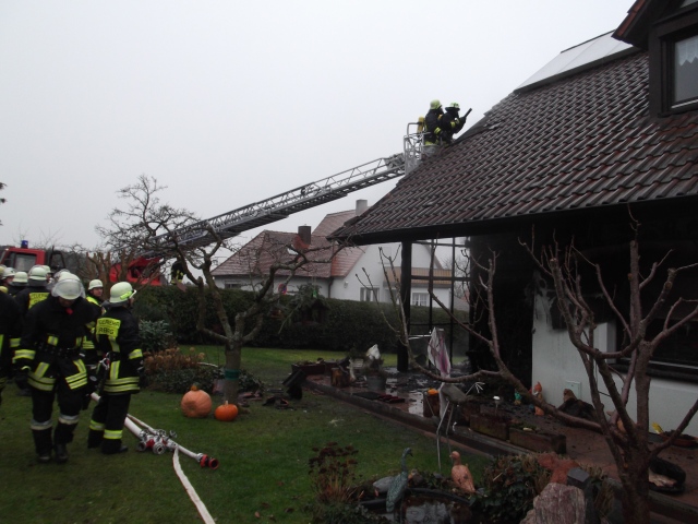 Wohnungsbrand / Arberg