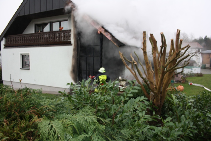 Wohnungsbrand / Arberg