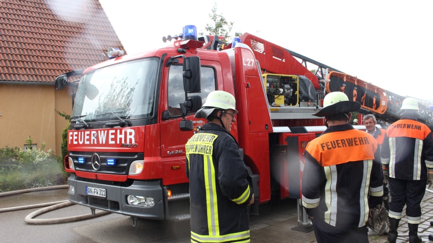 Dachstuhlbrand / Wittelshofen