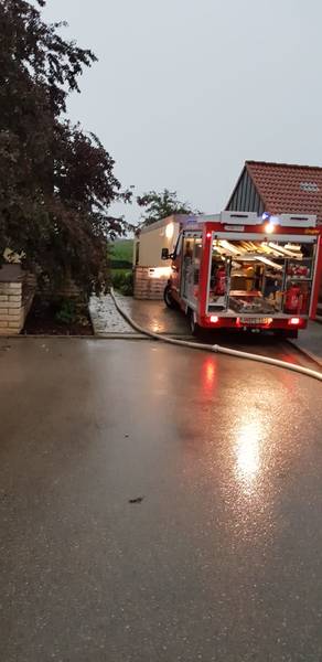 Starkregen / Ehingen