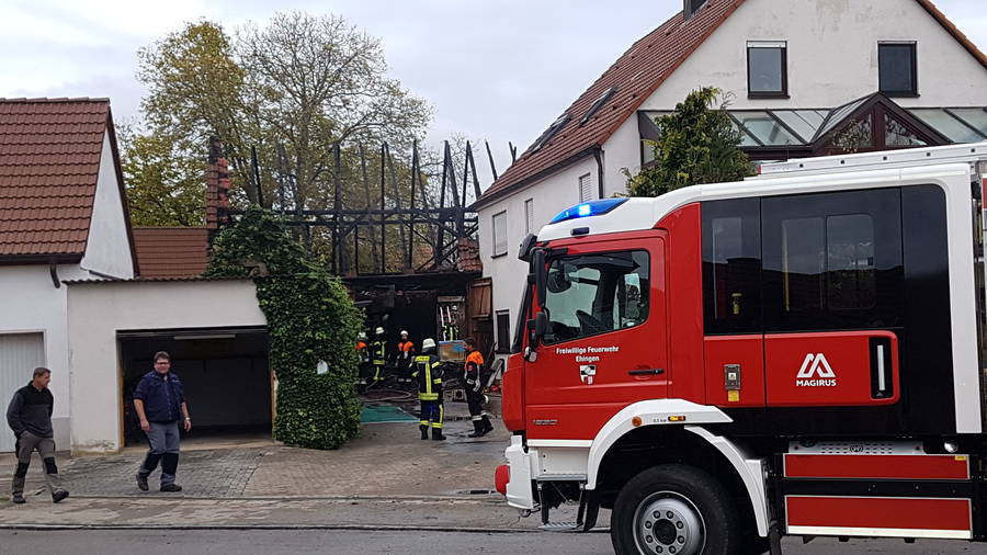 Scheunenbrand / Beyerberg