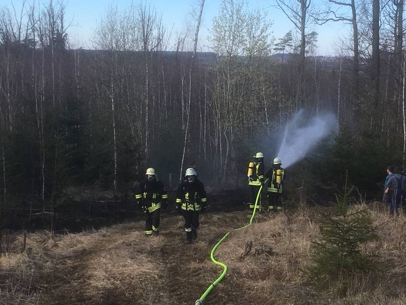 Waldbrand / Hesselberg