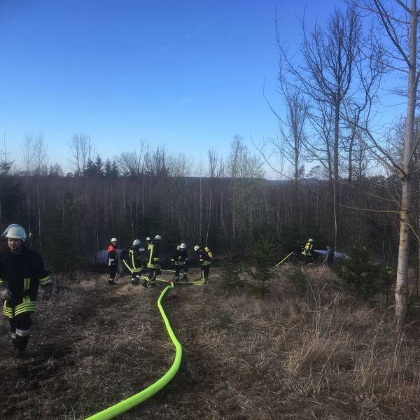 Waldbrand / Hesselberg