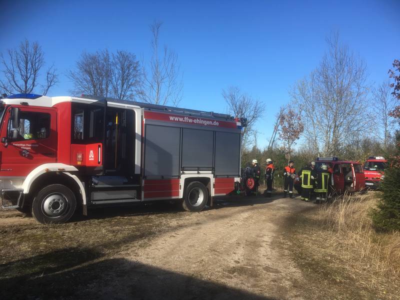 Waldbrand / Hesselberg