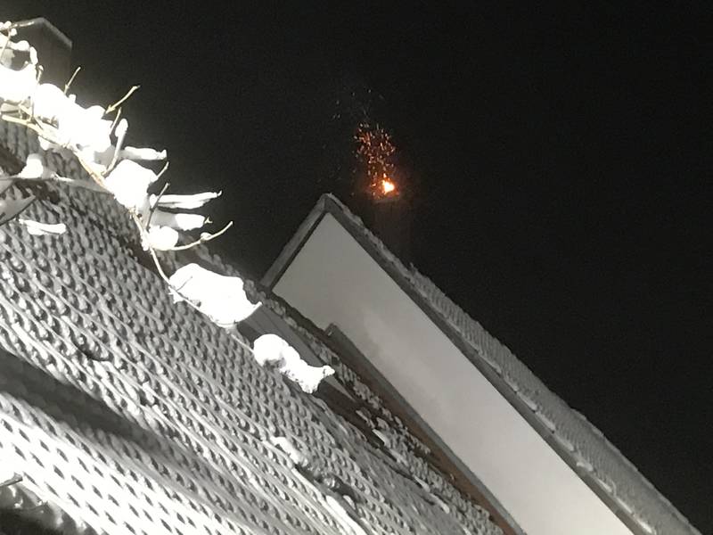 Kaminbrand / Ehingen