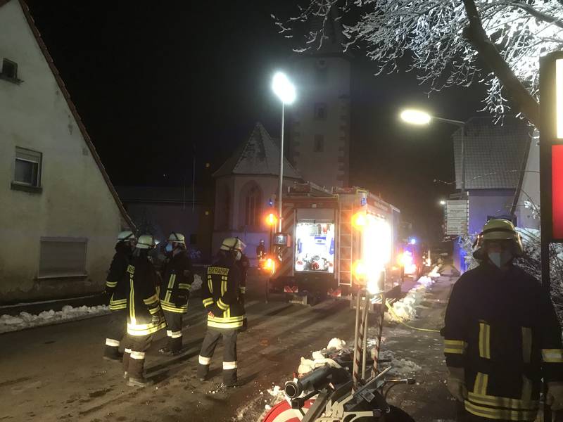 Kaminbrand / Ehingen